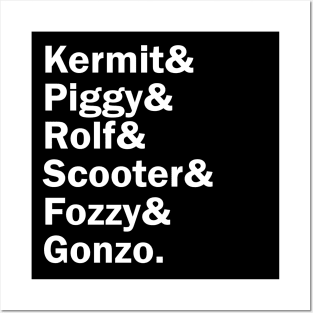 Funny Names x The Muppets Posters and Art